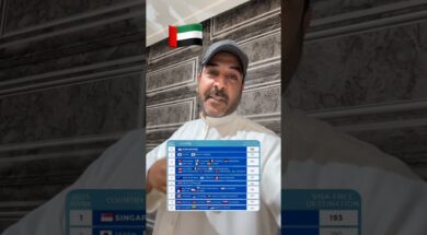 الجواز الاماراتي يتصدر ويصل الى الثامن عالمين تحياتي لأهل الامارات 🫡