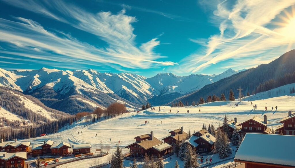 مدينة إنسبروك تزلج في النمسا